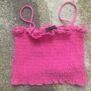 Hot Pink  Forever 21 crop top